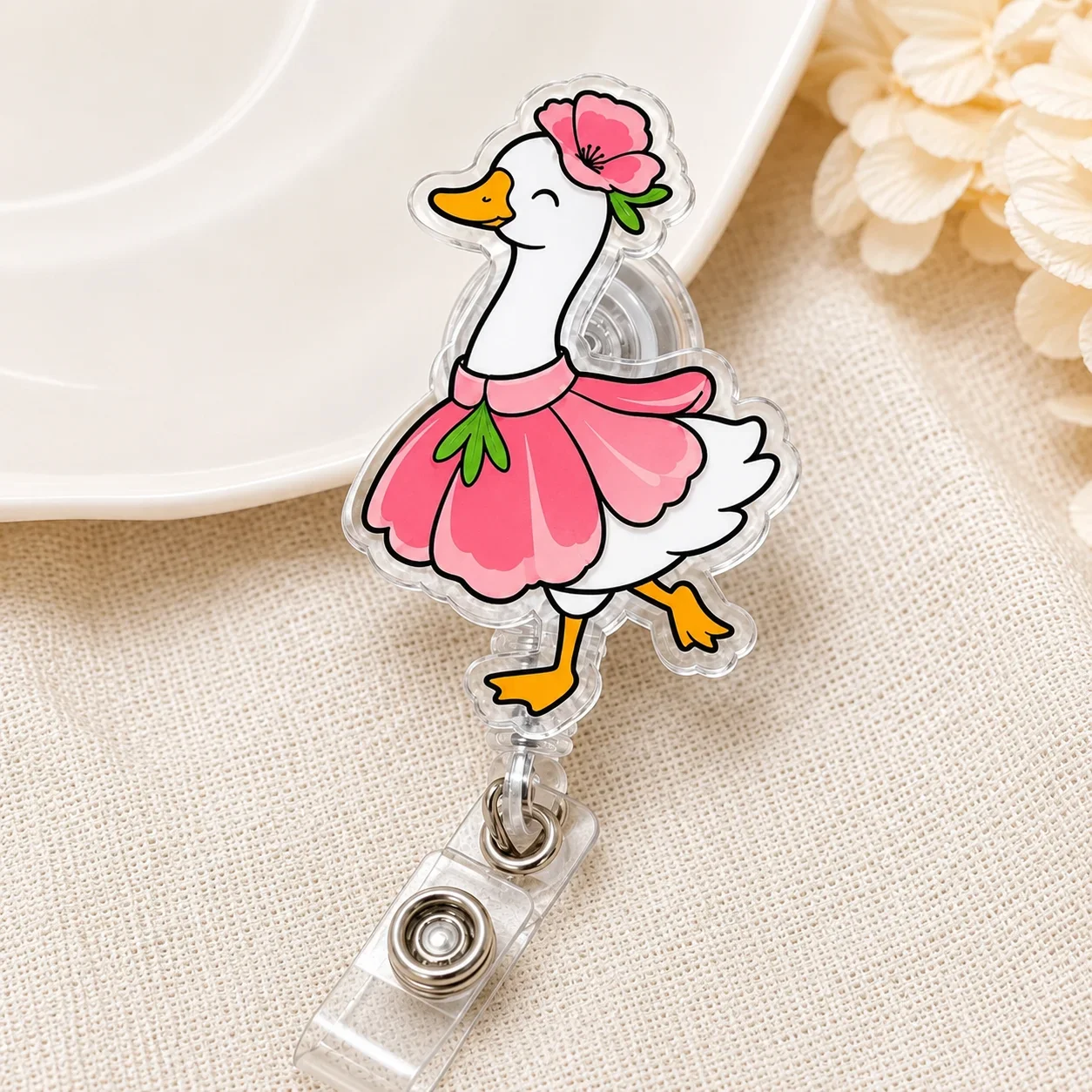 Acrylic Badge Reel